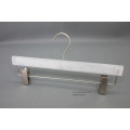 Wholesale Plastic Hanger, White Pants Hanger, Best Sell Plastic Hanger